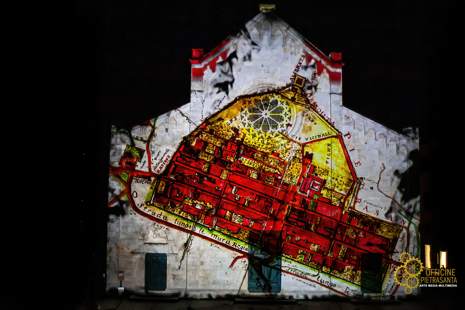 Pietrasanta Mapping 3